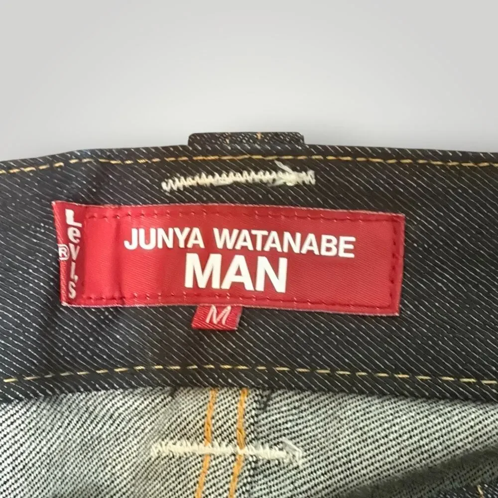 Junya Watanabe MAN x Levis Serape Blanket Pocket Made in Japan Denim Jeans W35